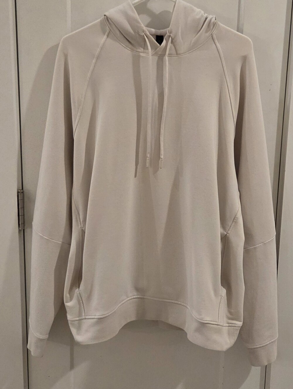 Lululemon City Sweat Pullover Hoodie Sweatshirt LM3AUPS - Size Large - Cream